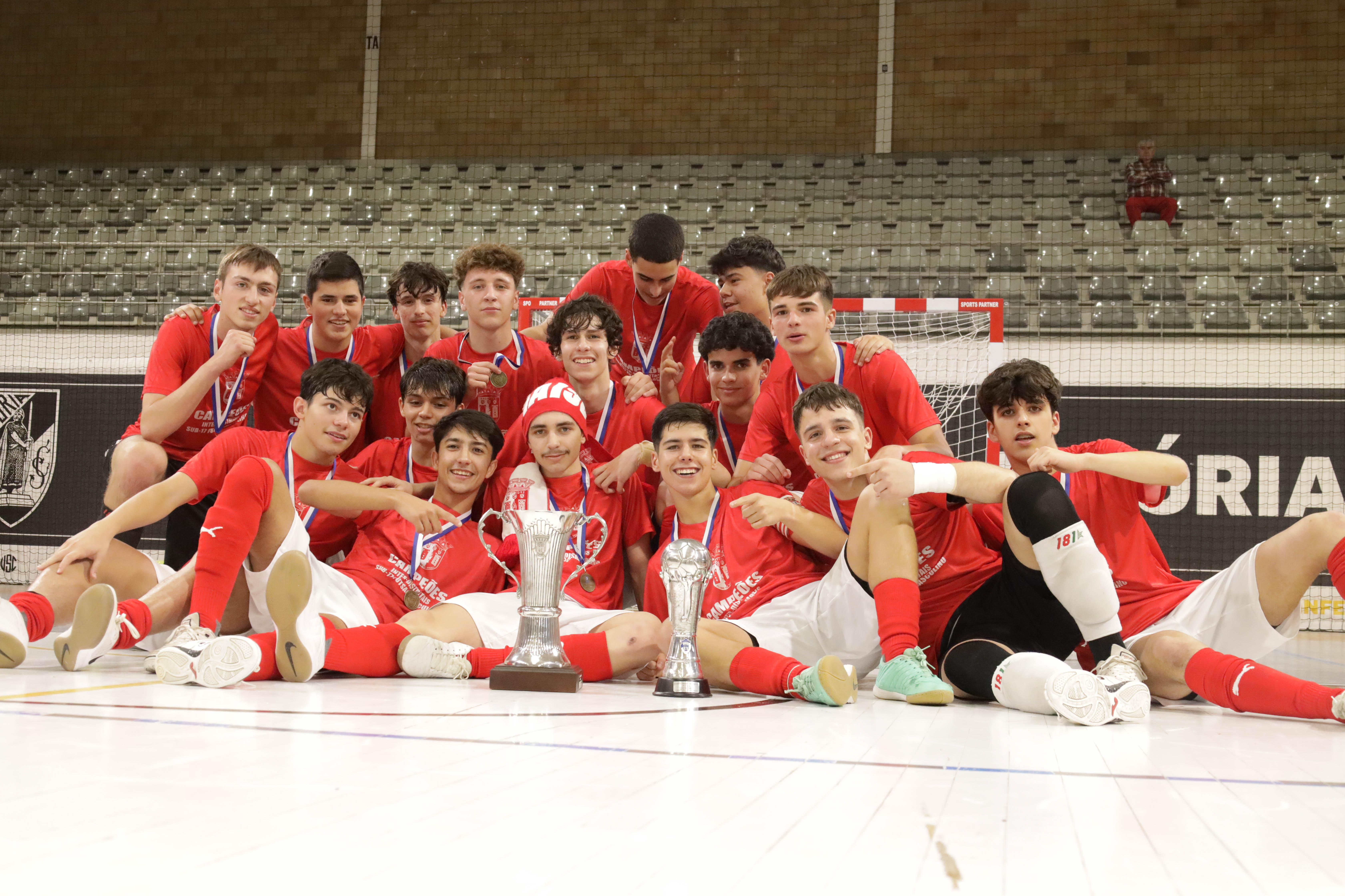 SC Braga vence a Taça AF BRAGA de Futsal de Juvenis